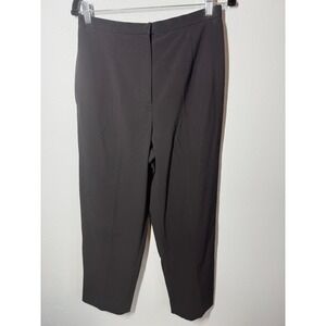VTG Talbots Black High Waisted Trousers Tailored‎ Straight Leg Sz 10 Petite
